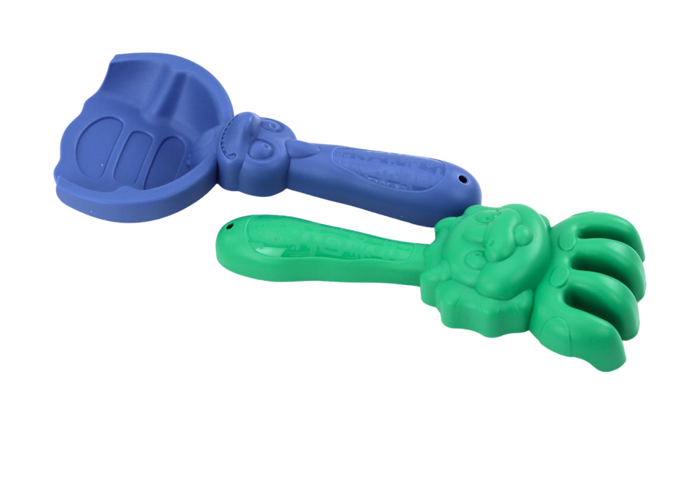 Smėlio žaislų rinkinys su dinozaurų formelėmis