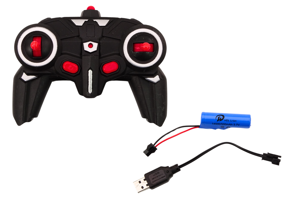 Nuotoliniu būdu valdomas drifto automobilis 1:18, juodas