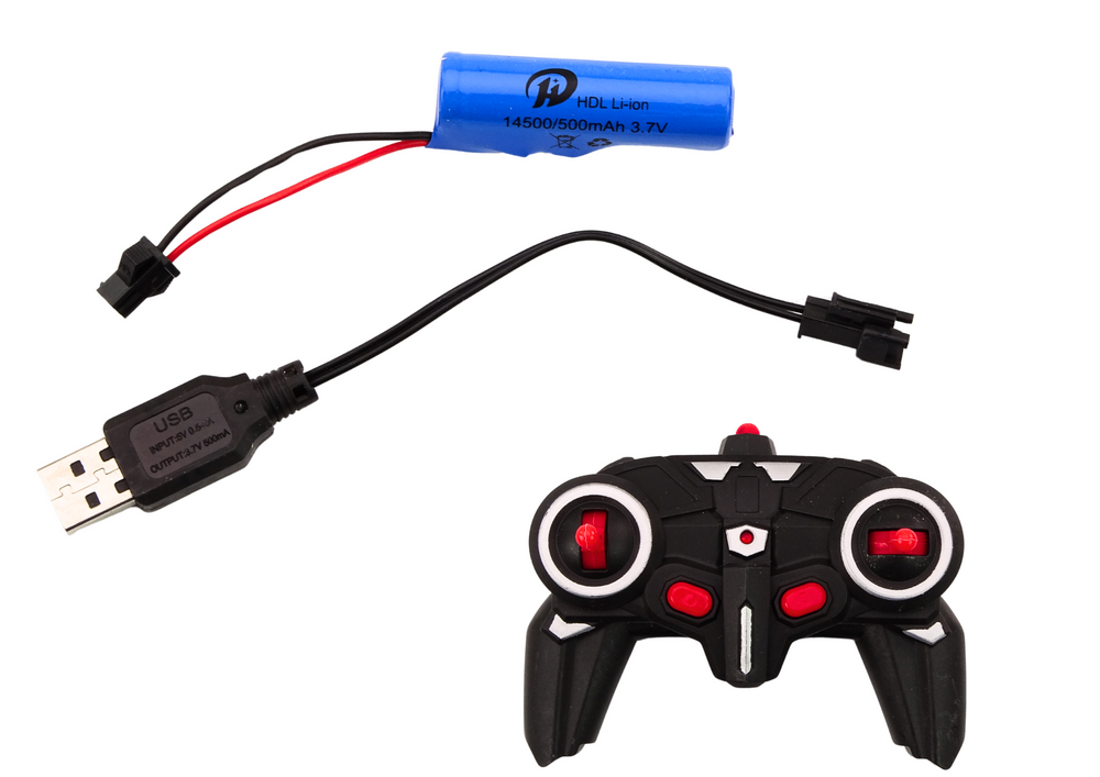 Nuotoliniu būdu valdomas 1:18 Drift automobilis, raudonas