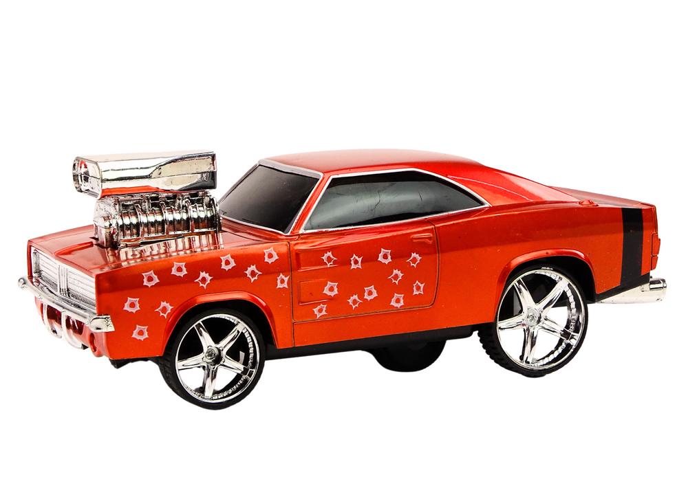 Nuotoliniu būdu valdomas 1:18 Drift automobilis, raudonas