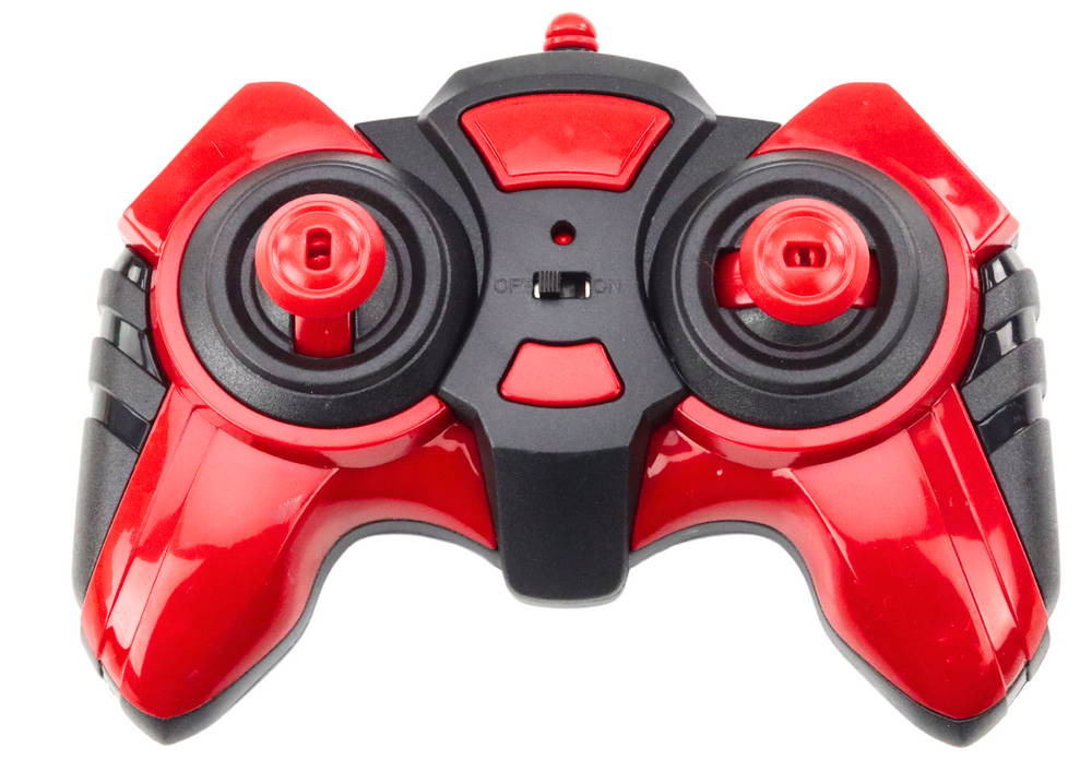 Nuotoliniu būdu valdomas sportinis automobilis 1:10, raudonas