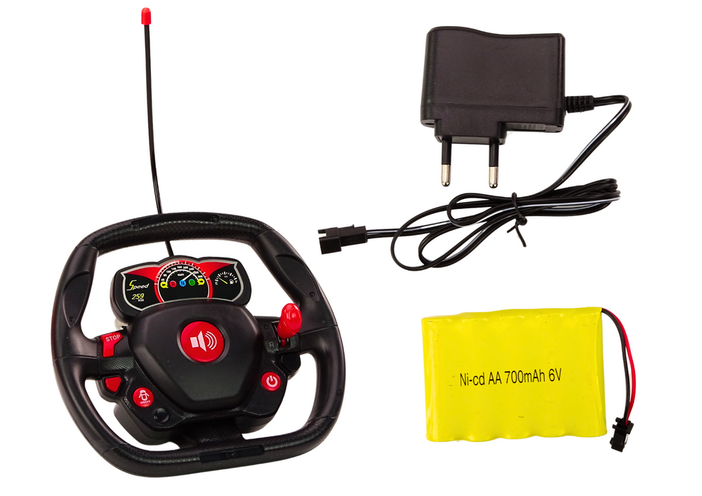 Nuotoliniu būdu valdymas sportinis automobilis 1:12,  oranžinis