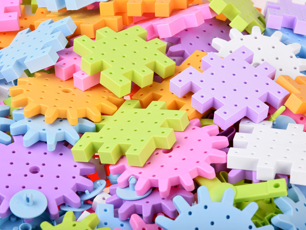 Kaladėlių rinkinys „Vafliai“, 165 vnt.