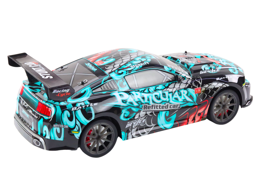 Nuotoliniu būdu valdomas sportinis Graffiti automobilis 1:8