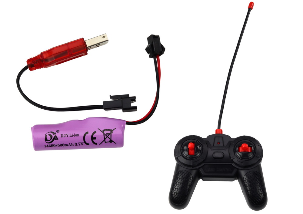 Nuotoliniu būdu valdomas lenktyninis automobilis 1:12, sidabrinis