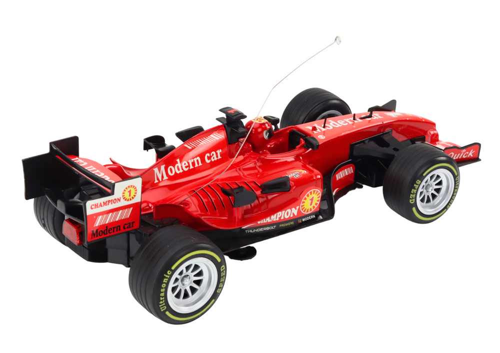 Žaislinis sportinis F1 automobilis 1:12, raudonas