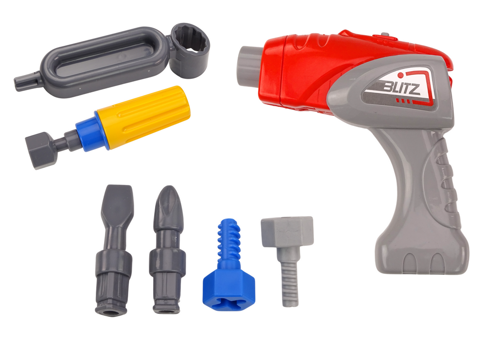 Žaislinė ugniagesių mašina su įrankių priedais