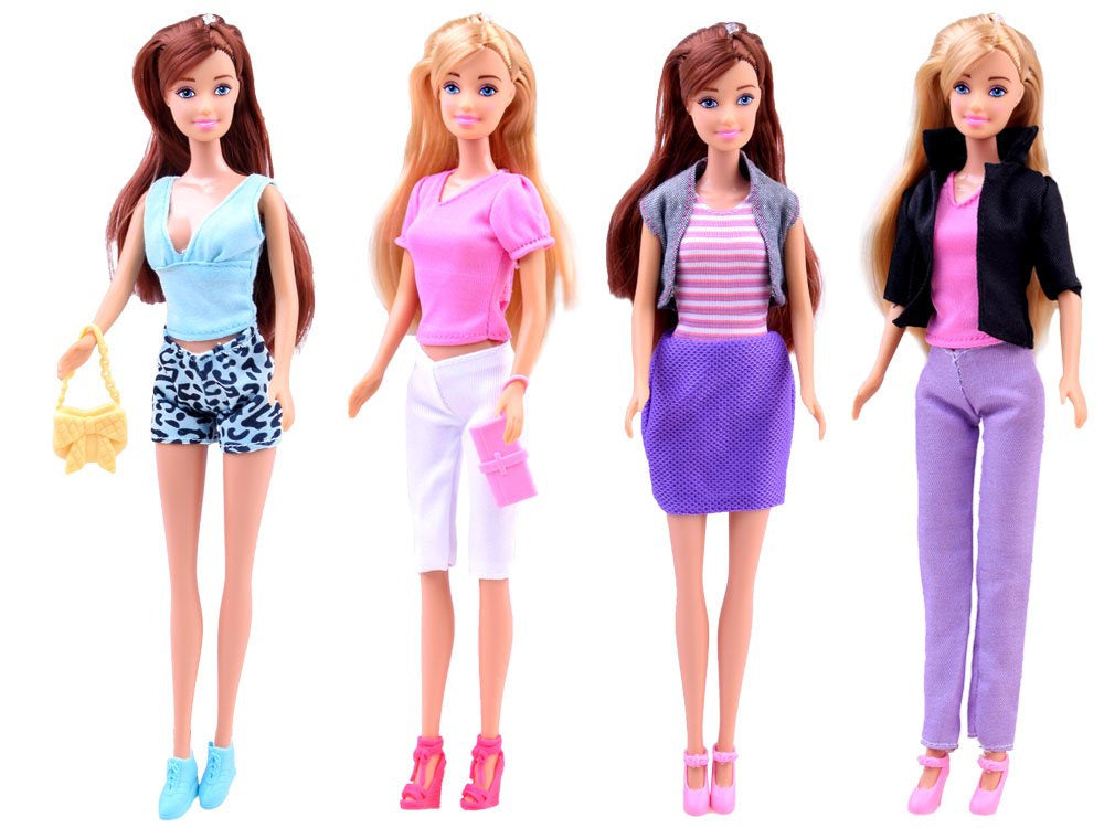 Lėlė su drabužiais ir batų aksesuarais, Anlily