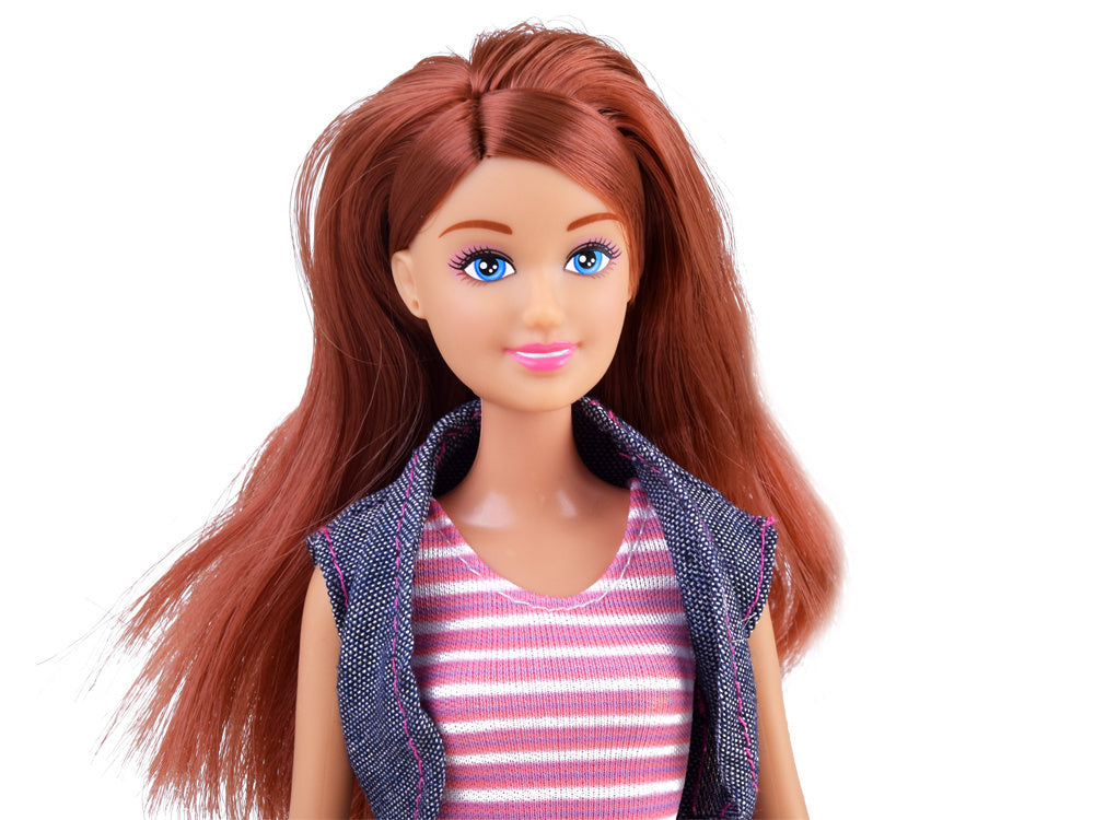 Lėlė su drabužiais ir batų aksesuarais, Anlily