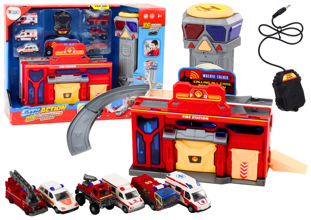 Specialiųjų pajėgų stotis su transporto priemonėmis 6 vnt.