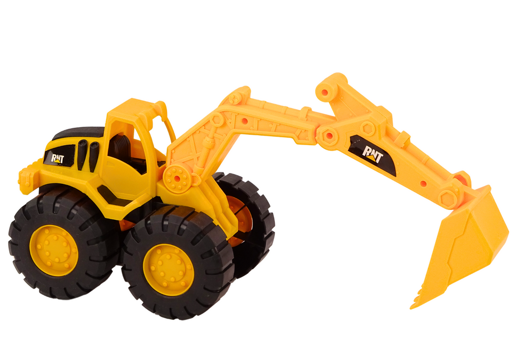 Ekskavatoriaus ir savivarčio rinkinys su judančiais elementais