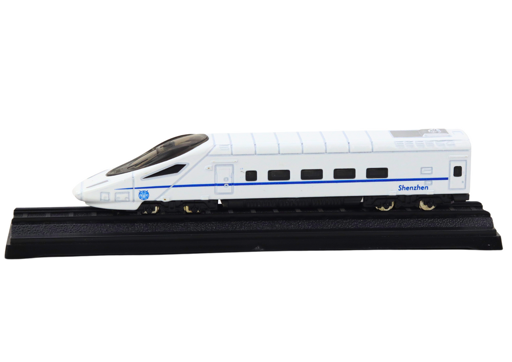 Metalinis traukinio modelis 1:48, baltas