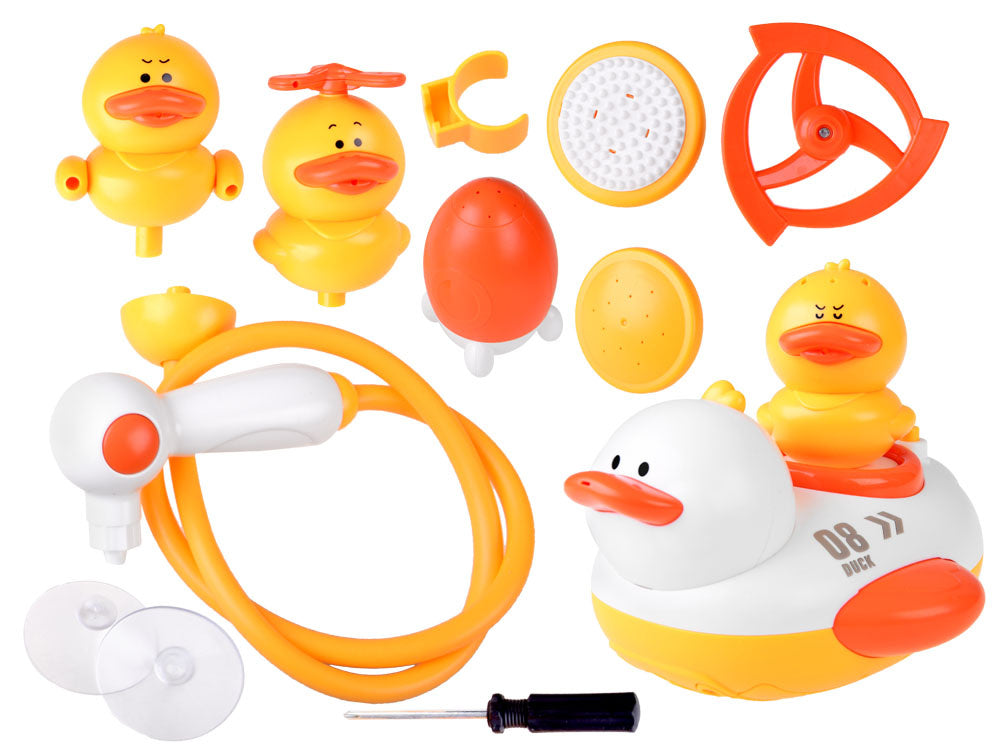 Vonios žaislas „Plūduriuojantis anties dušas“