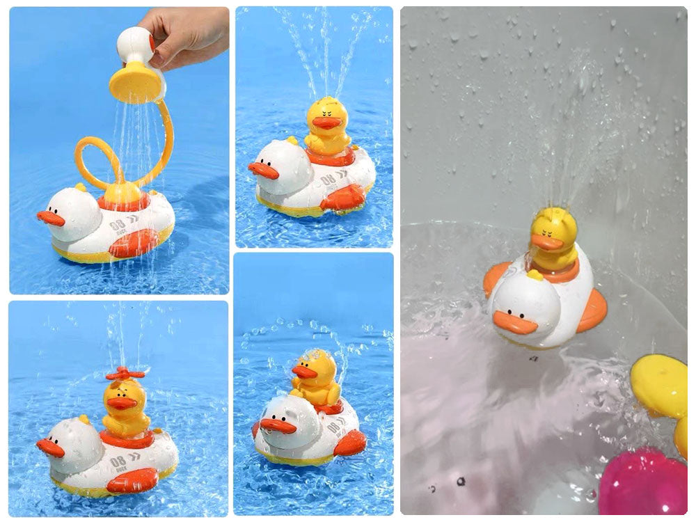 Vonios žaislas „Plūduriuojantis anties dušas“