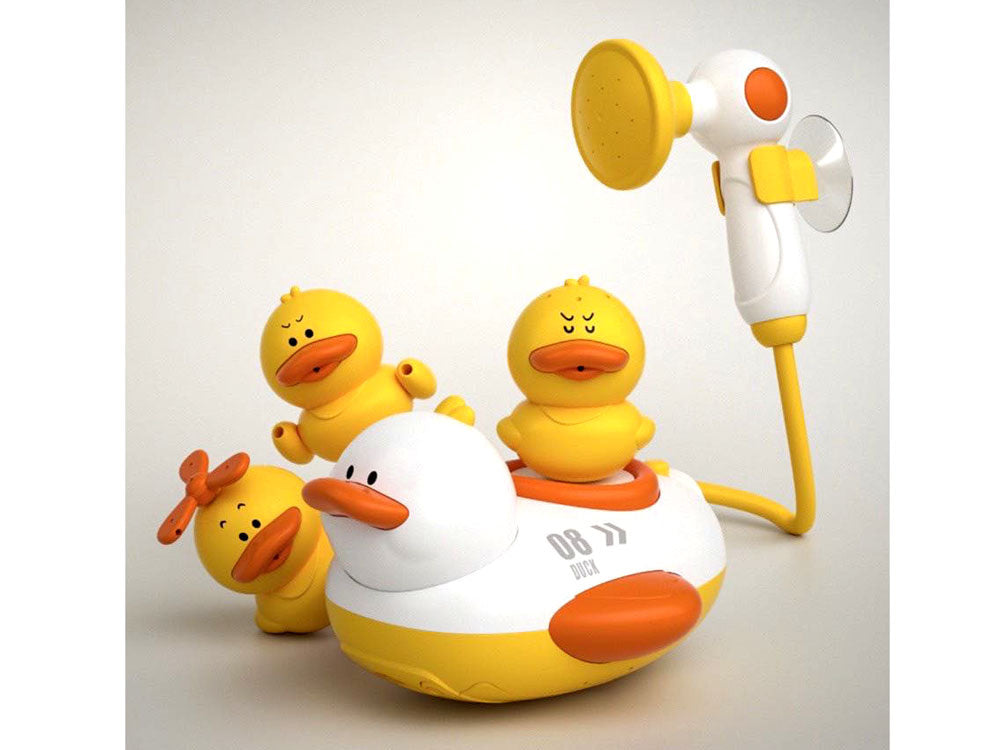Vonios žaislas „Plūduriuojantis anties dušas“