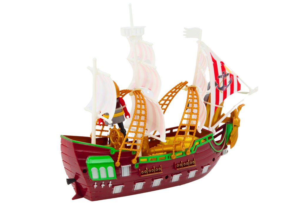 Žaislinis romėnų laivas Romėnai su garso ir šviesos efektais