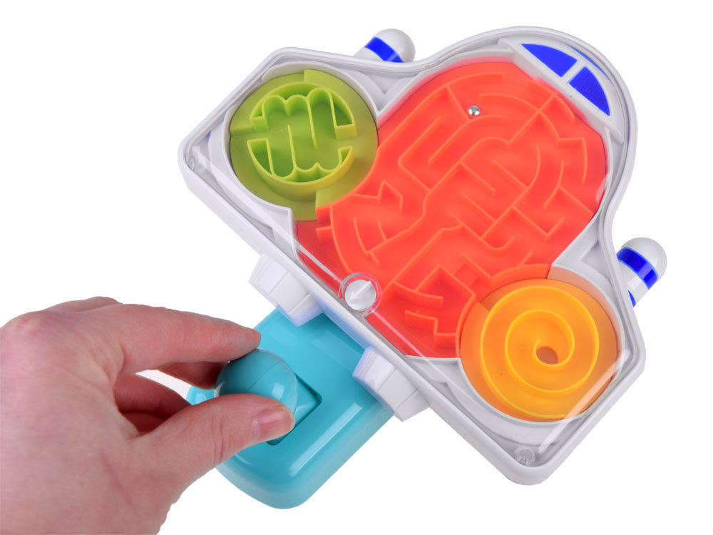 Arkadinis žaidimas balansinės raketos labirintas