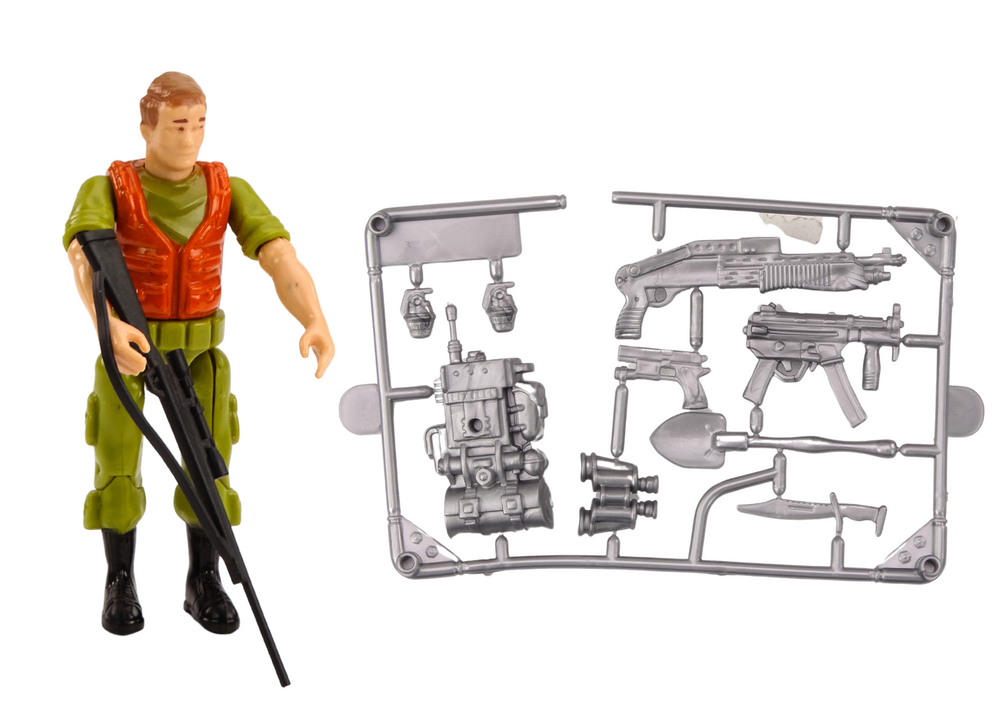 Žaislinis medžioklinis visureigis Off-road, žalias