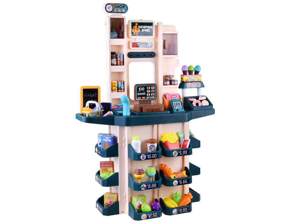 Vaikiška maisto prekių parduotuvė su priedais 71 ele