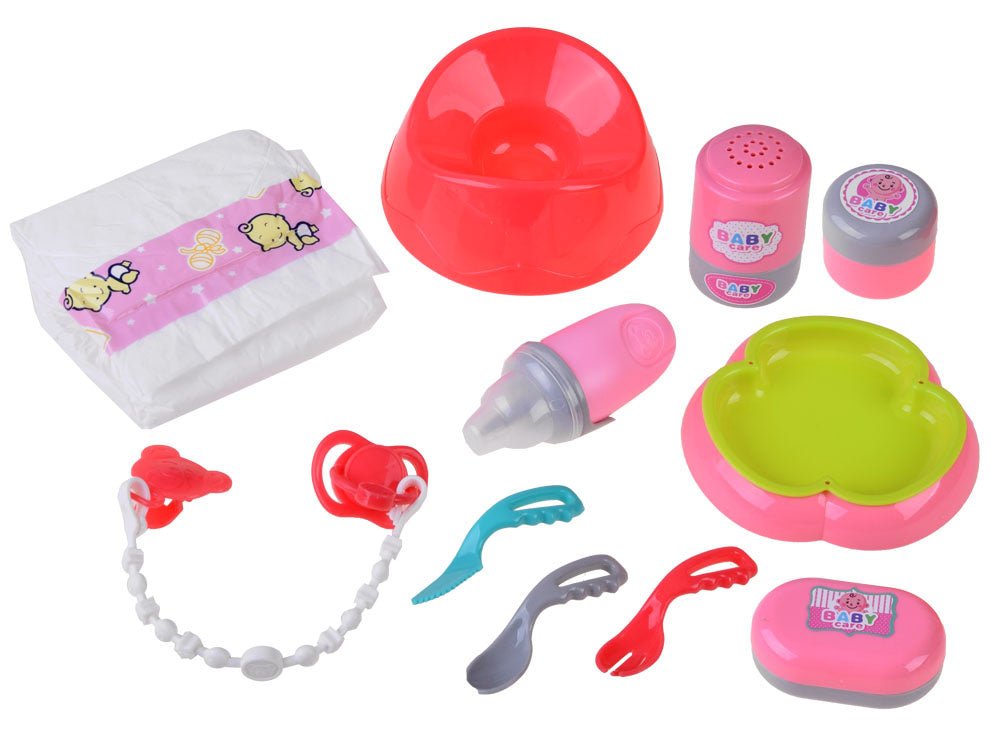 Interaktyvi lėlė su naujagimio rinkiniu