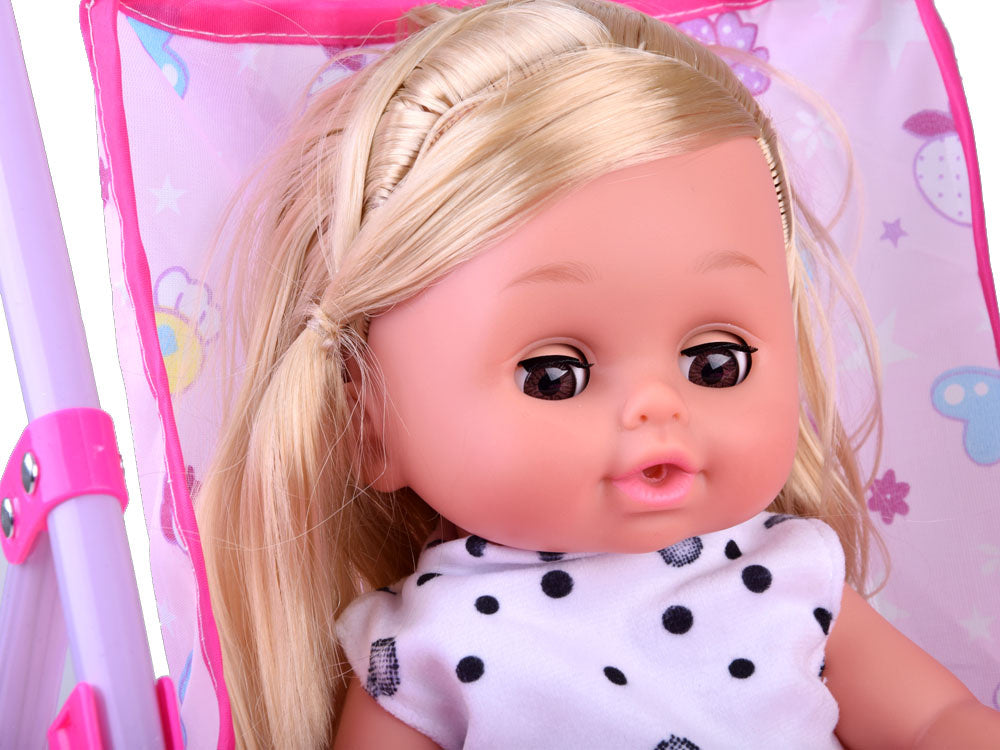 Interaktyvi lėlė su naujagimio rinkiniu