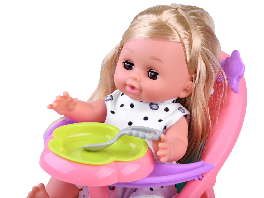 Interaktyvi lėlė su naujagimio rinkiniu