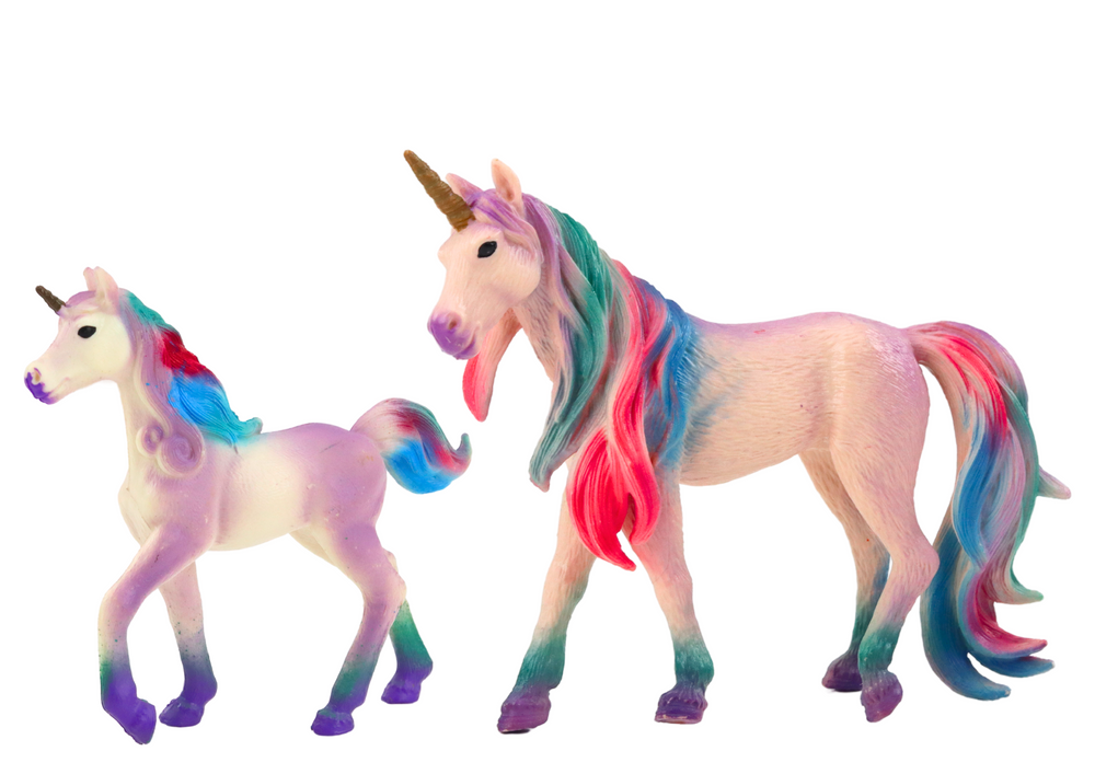 Vienaragių figūrėlės 2 el., violetinės