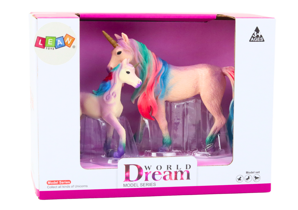 Vienaragių figūrėlės 2 el., violetinės