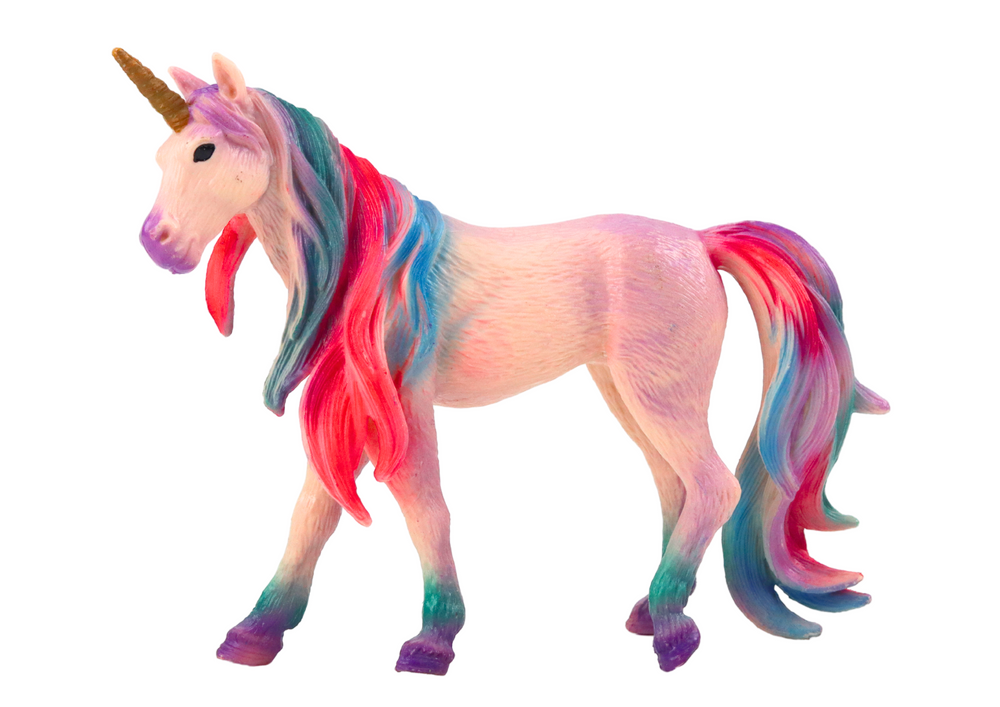 Didelė vienaragio figūrėlė 11 cm, violetinė