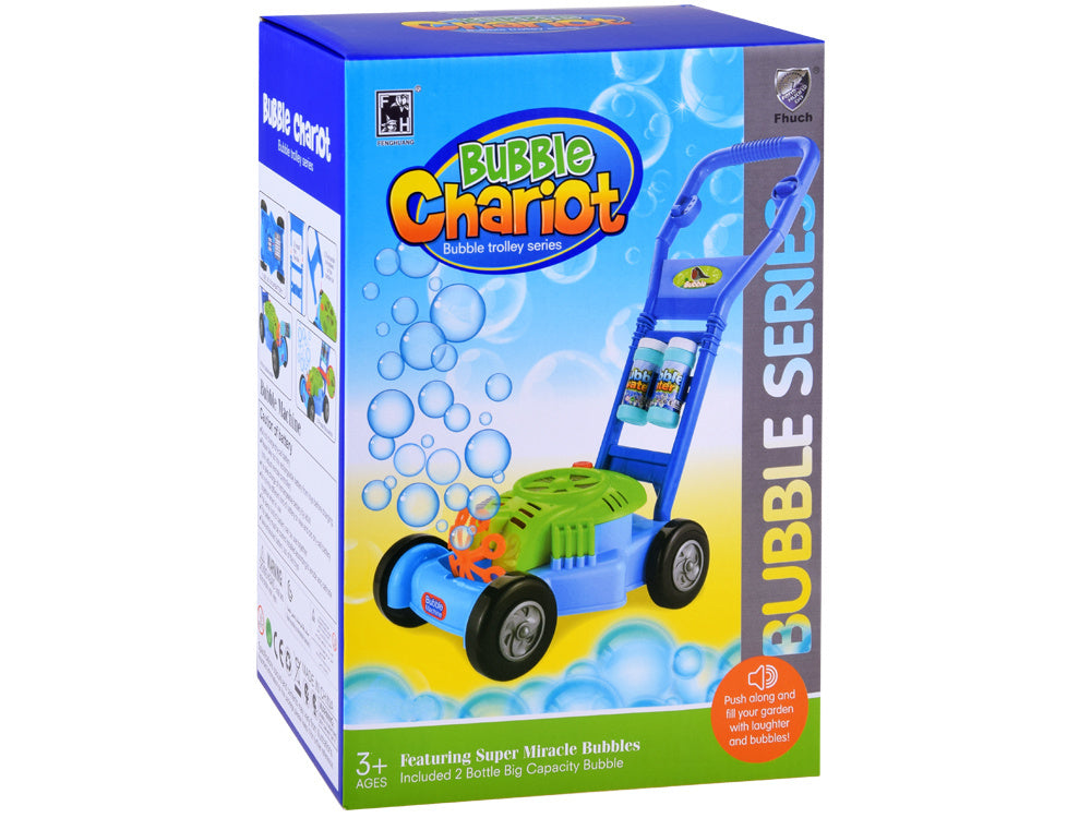 Muilo burbulų žoliapjovė, mėlyna