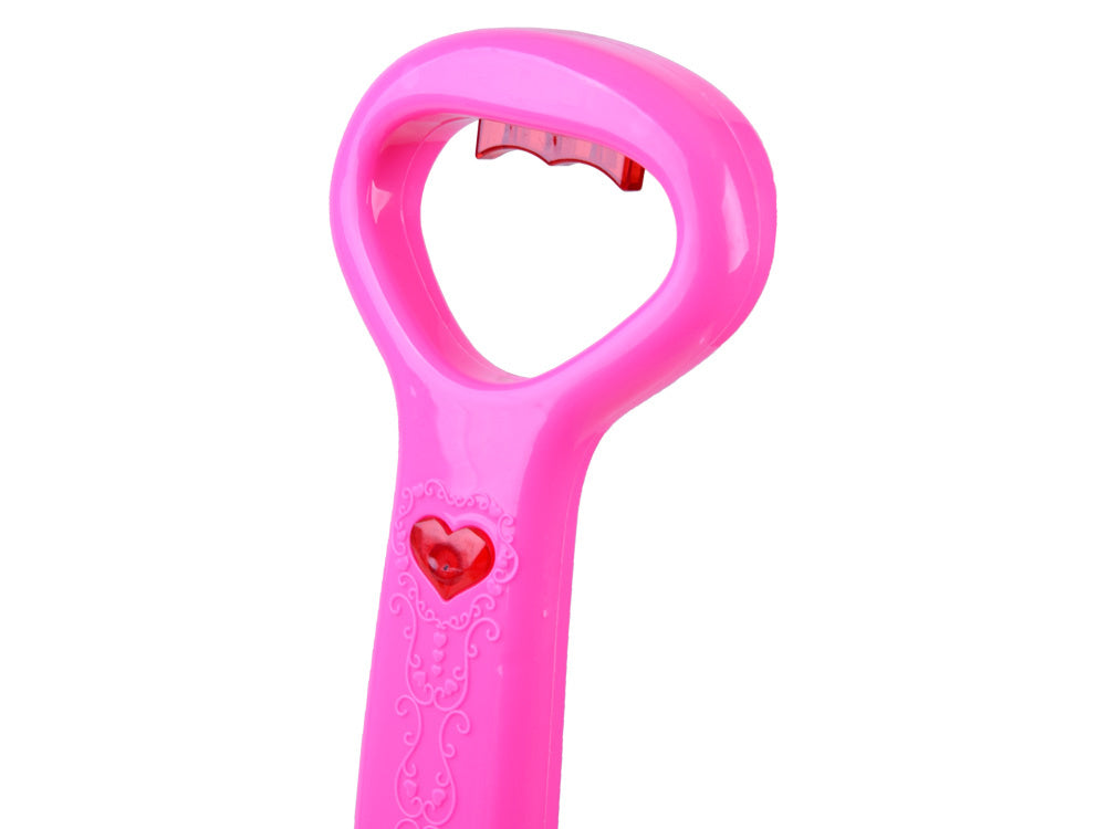 Muilo burbulų mašina, stumdukas, raudonas