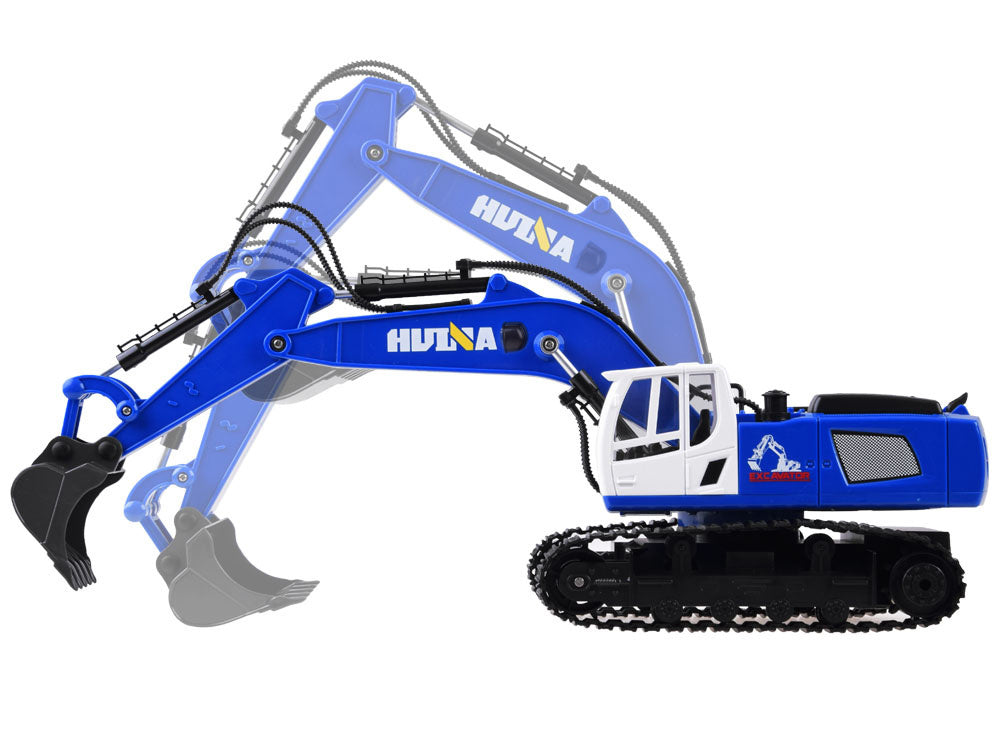 Nuotolinio būdu valdomas vikšrinis ekskavatorius