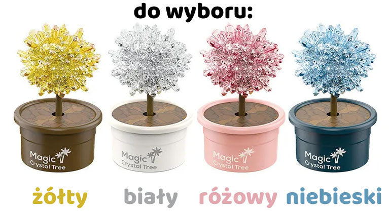 Kūrybinis kristalų auginimo rinkinys, medis