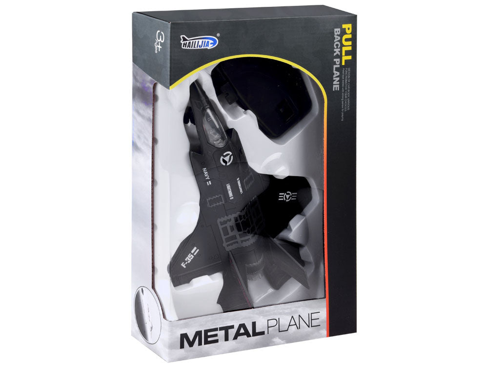Metalinis karinis naikintuvas F-25, juodas