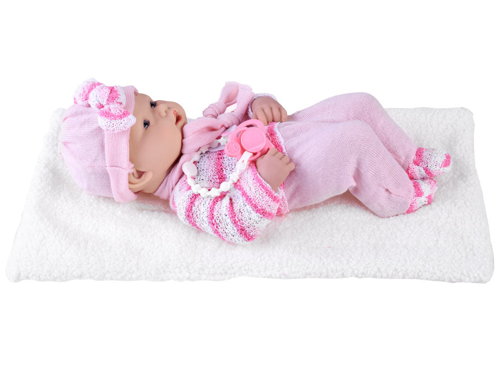 Lėlė su čiulptuku 35 cm