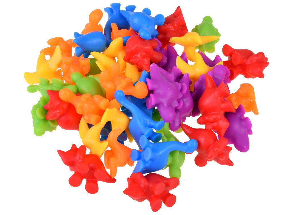 Montessori dinozaurų figūrėlių žaidimas