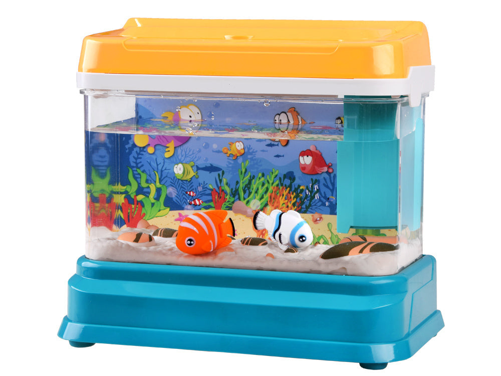 Interaktyvus akvariumas su magnetinėmis žuvytėmis