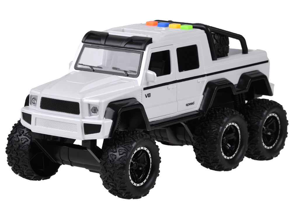 Visureigis pikapas, baltas