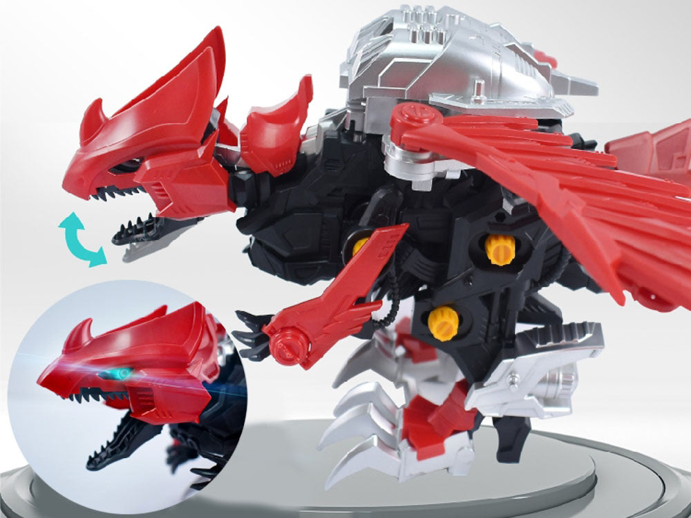 Interaktyvus konstruktorius dinozauras “RAPTOR”