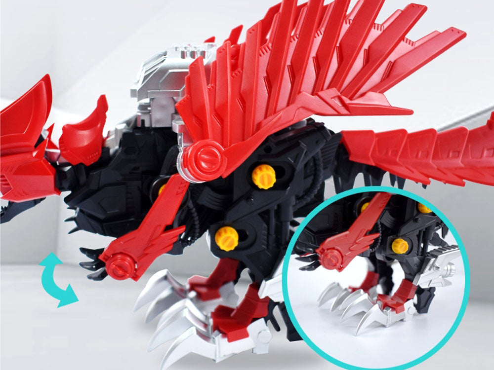 Interaktyvus konstruktorius dinozauras “RAPTOR”