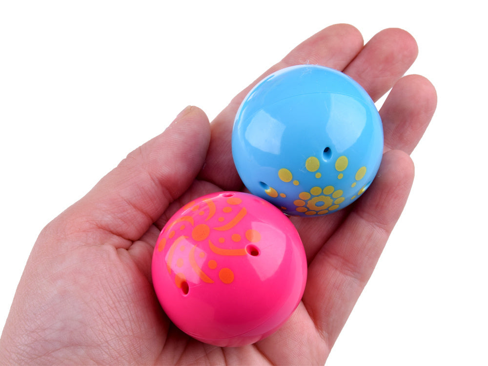 Interaktyvi spalvingas kamuoliukų trasa su garsu