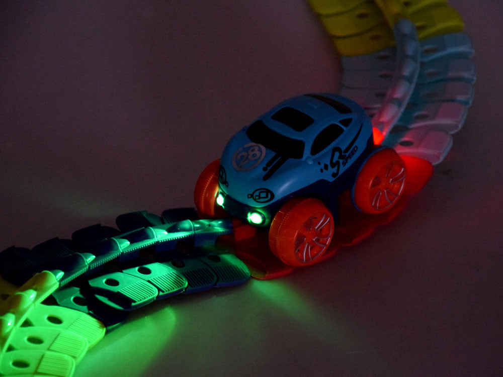 Žaislinių automobilių trasos rinkinys 184 el