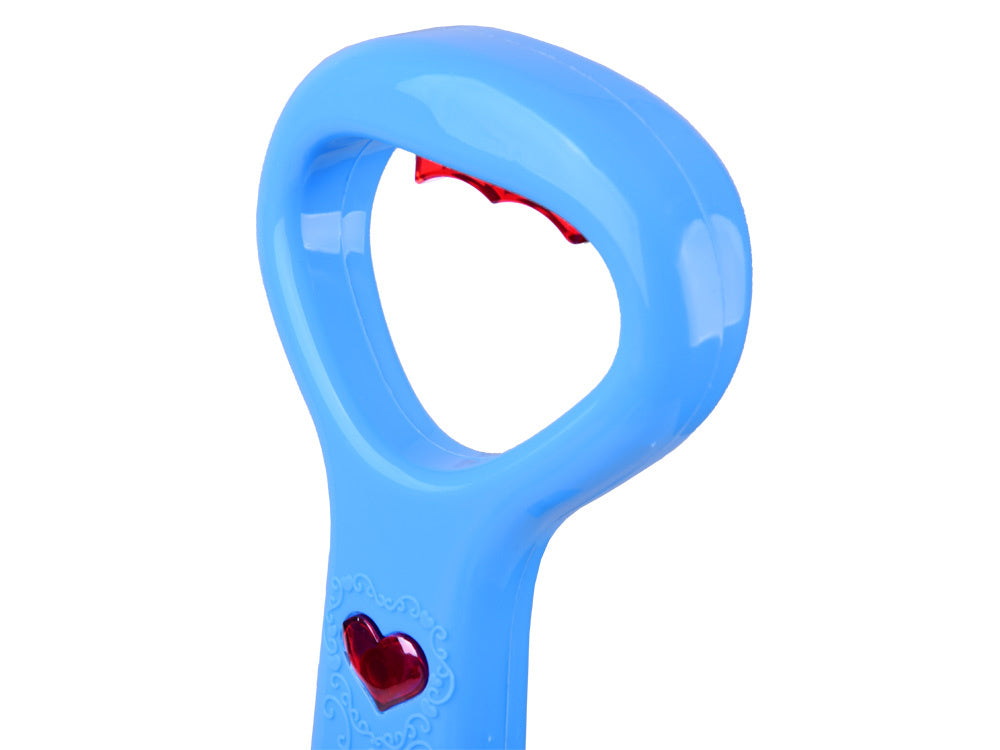 Muilo burbulų mašina, stumdukas, mėlynas