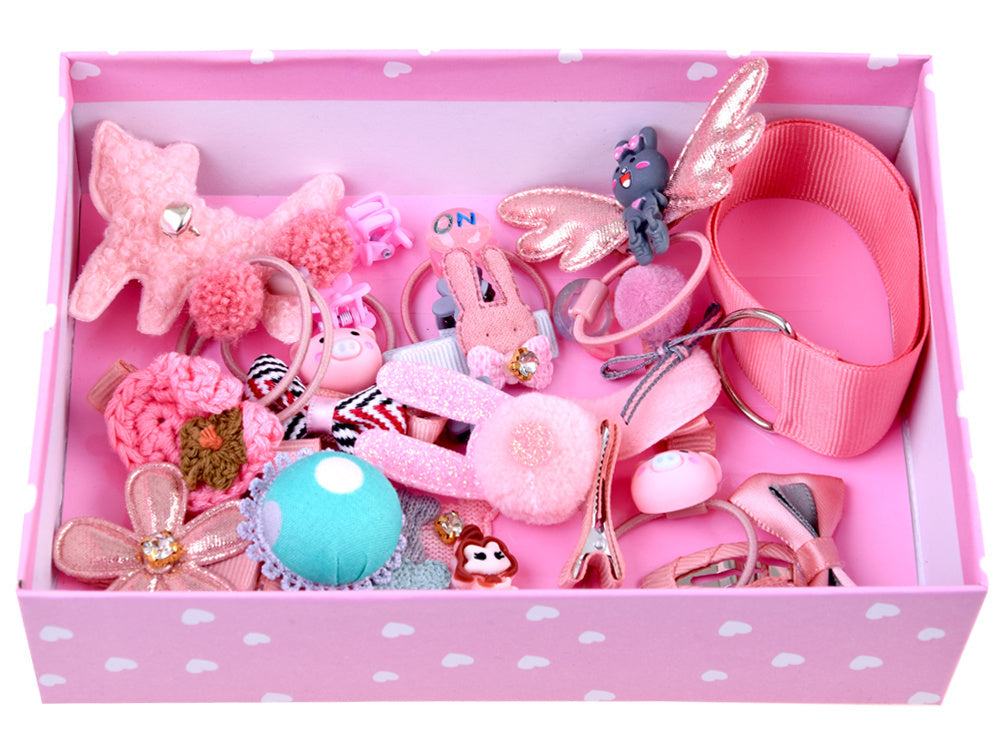 Plaukų aksesuarų rinkinys 24 el