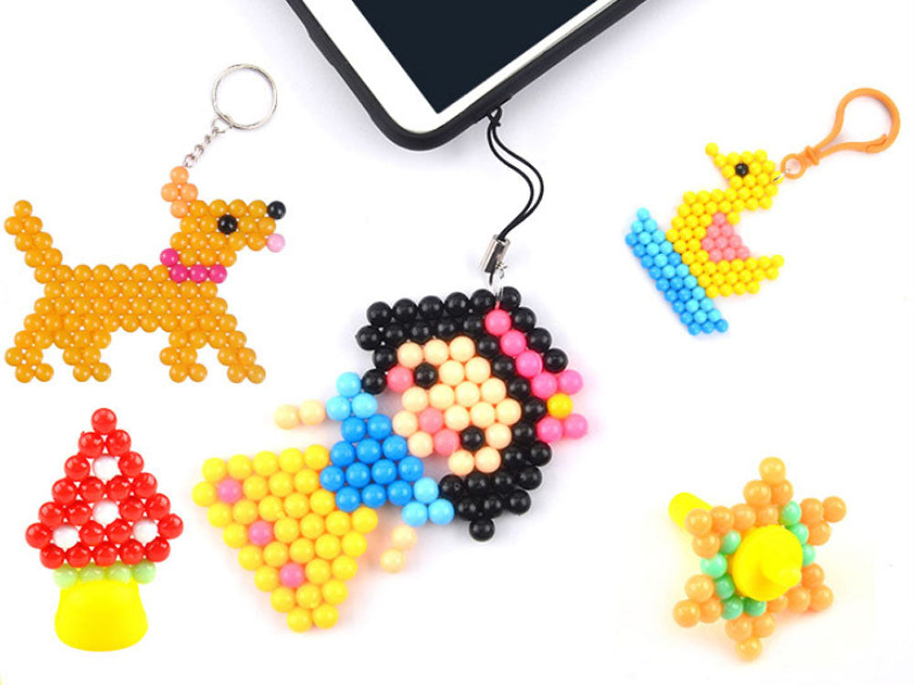 Magiškų karoliukų rinkinys 24 spalvos