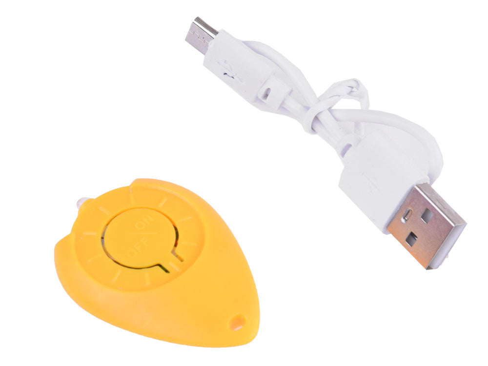 Nuotolinių būdu valdomas kamuolys su šviesos efektais, raudonas