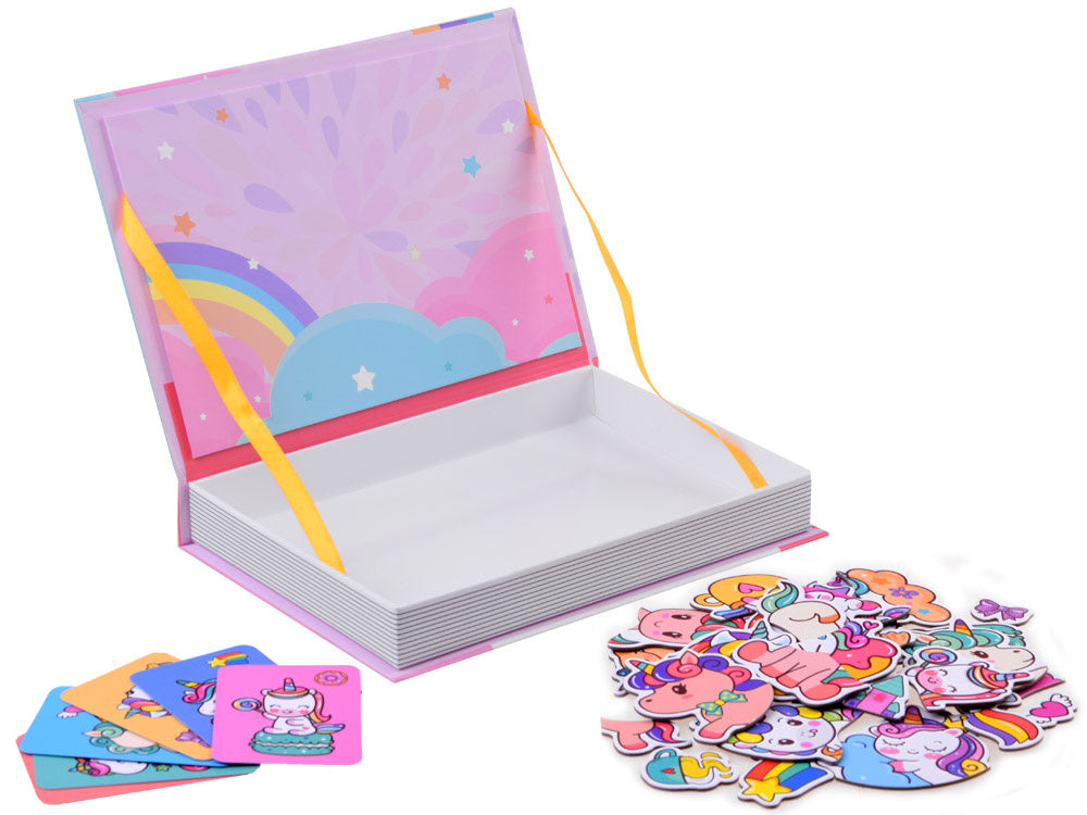 Magnetinė dėlionė 39el, vienaragis