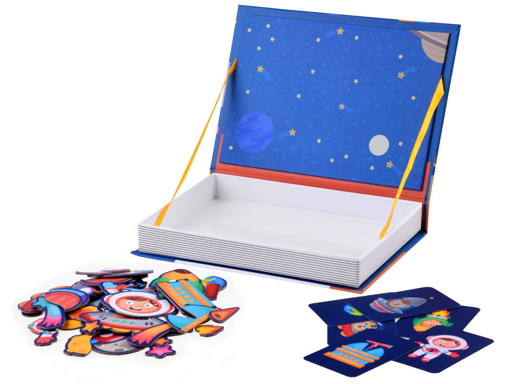 Magnetinė dėlionė 50 el, kosmosas