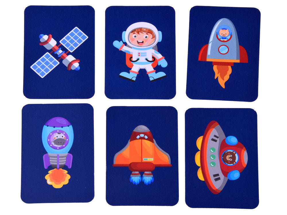 Magnetinė dėlionė 50 el, kosmosas
