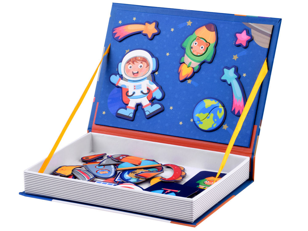 Magnetinė dėlionė 50 el, kosmosas